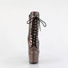 Pleaser - ADORE1020HG Bottes de plateforme, Pole dance chaussures - Métallique Product image